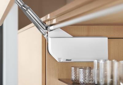 AVENTOS HL, силовий механізм 2539, білий шовк