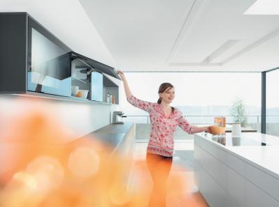 AVENTOS HK, силовий механізм 23, BLUMOTION, сірий оріон