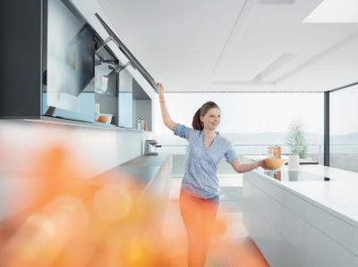 AVENTOS HS, силовий механізм A білий шовк